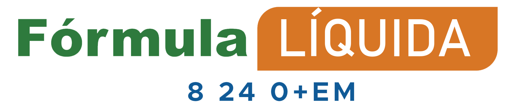 Fórmula LÍQUIDA 8-24-0 + EM