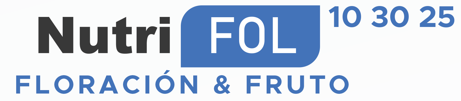 Nutri FOL 10-30-25 FLORACIÓN & FRUTO